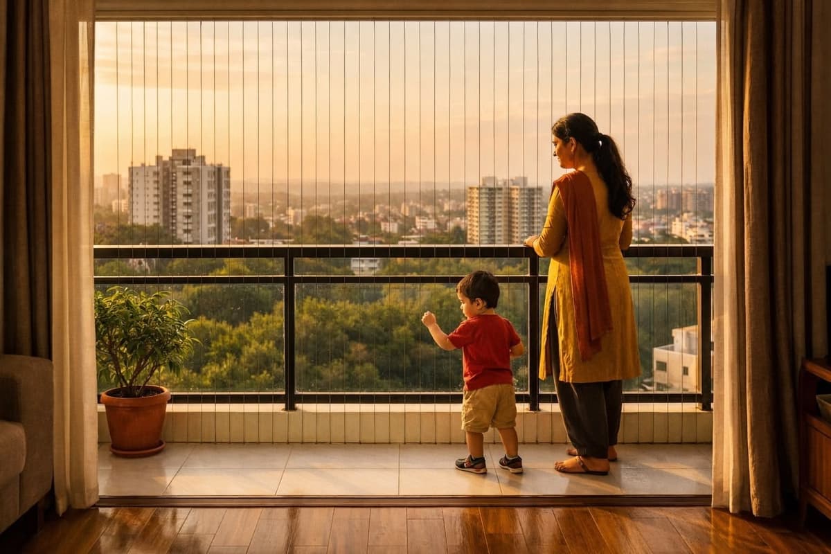 Premium SS316 Balcony — Bariatu Heights